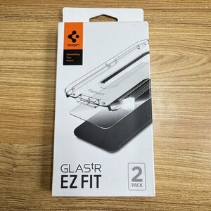 Spigen iPhone 12 Pro Screen Protector [GLAS.tR EZ Fit] 2‎ Pack AGL01801